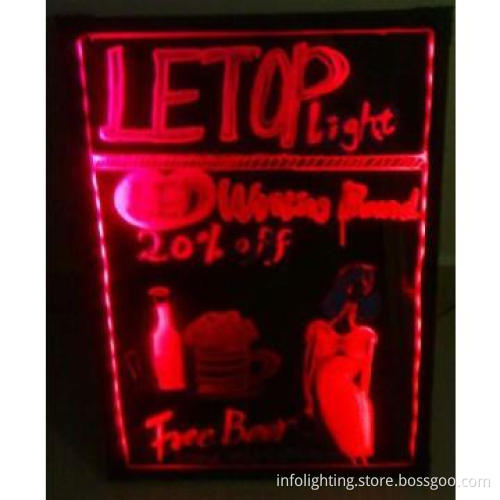 Factory direct sales for 4060size Led writing board